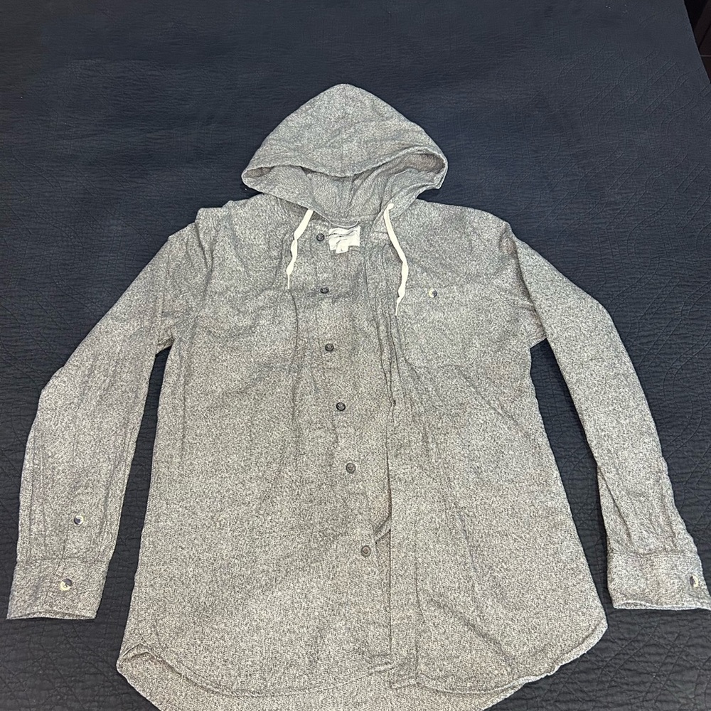 Modern Amusement Hooded Flannel